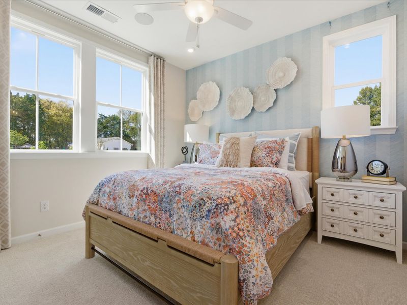 Furnished interior view inside a new home in Bellflower, Charlotte (Image 5).