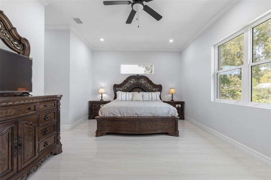 Furnished interior view inside a new home in , Palm Coast (Image 17).