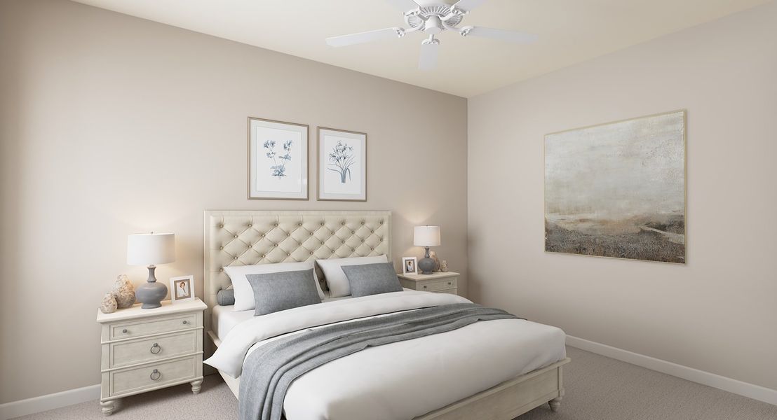 Representative furnished interior of a home built from the Ventana Plan 4507 by Tri Pointe Homes in Soleo, San Tan Valley (Image 33).