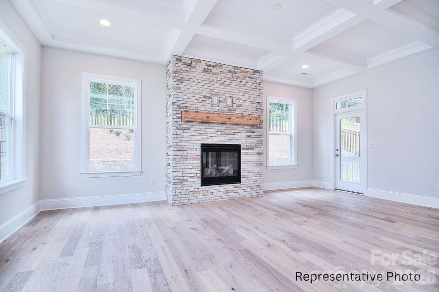 Spacious, unfurnished interior of a new home in , Cornelius (Image 24).