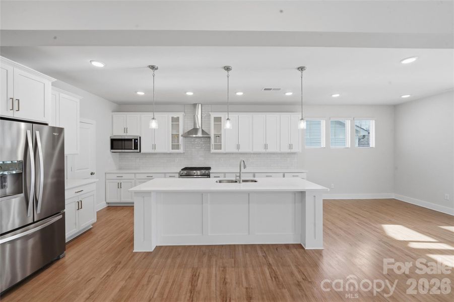 Furnished interior view inside a new home in , Charlotte (Image 6).