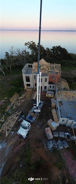 In-progress construction of a new home in , Montverde, FL (Image 18).
