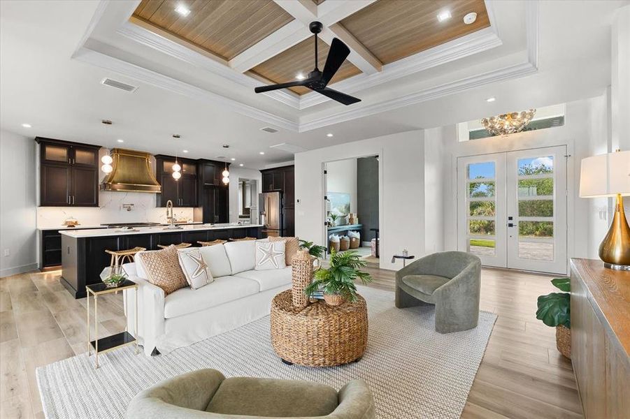 Furnished interior view inside a new home in , Port Charlotte (Image 46).