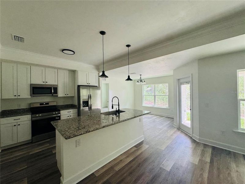 Furnished interior view inside a new home in , Bronson (Image 6).