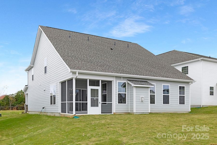 Exterior details and patio area of a home in Sylvan Creek, Denver (Image 26).