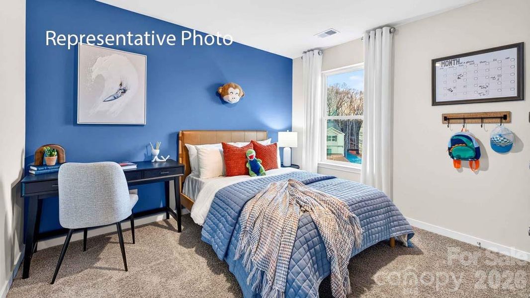 Furnished interior view inside a new home in Fergus Crossing, York (Image 26). Furnished interior view inside a new home in Fergus Crossing, York (Image 26).