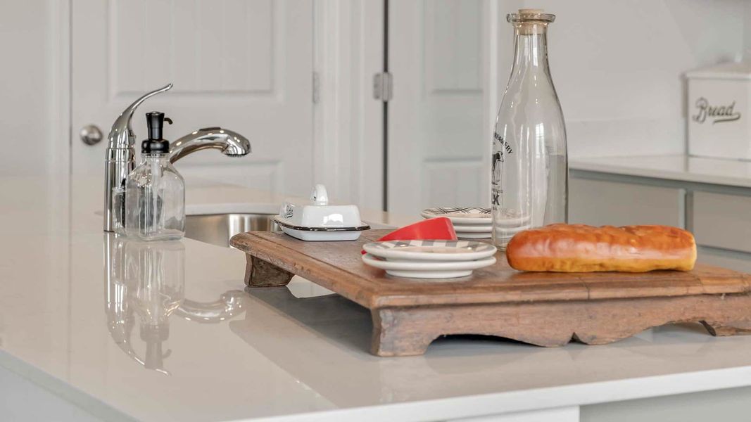 Representative furnished interior of a home built from the SALEM by D.R. Horton in The Parks, White House (Image 11).