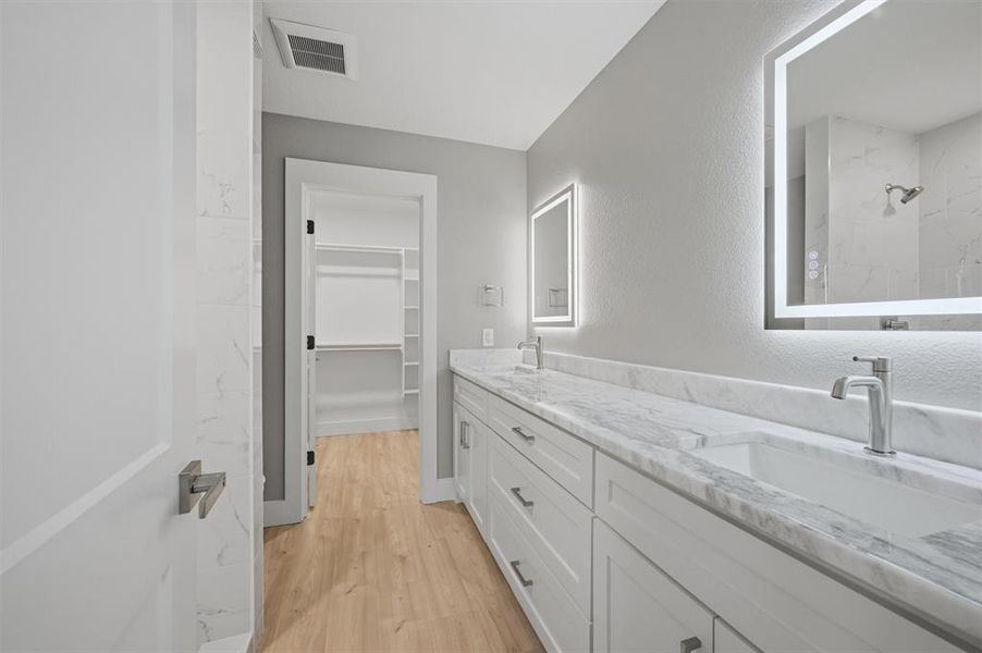 Furnished interior view inside a new home in , Sherman (Image 10).