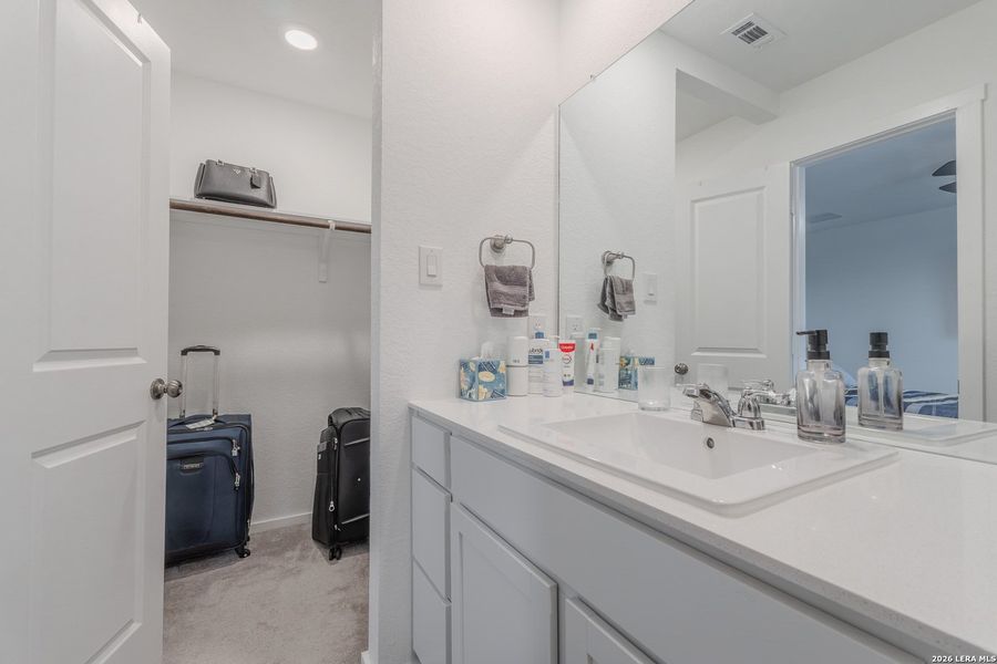 Furnished interior view inside a new home in Flora Meadows, Converse (Image 6).
