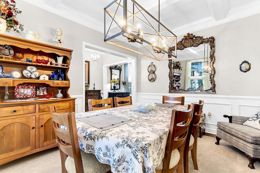 Furnished interior view inside a new home in Lochton, Summerville (Image 14).