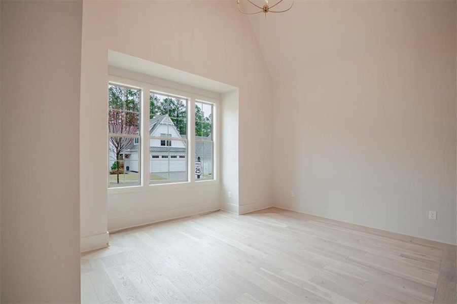 Spacious, unfurnished interior of a new home in Gardens at Arbor Springs, Newnan (Image 25).