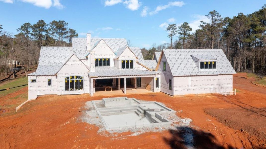 In-progress construction of a new home in , Canton, GA (Image 20). In-progress construction of a new home in , Canton, GA (Image 20).