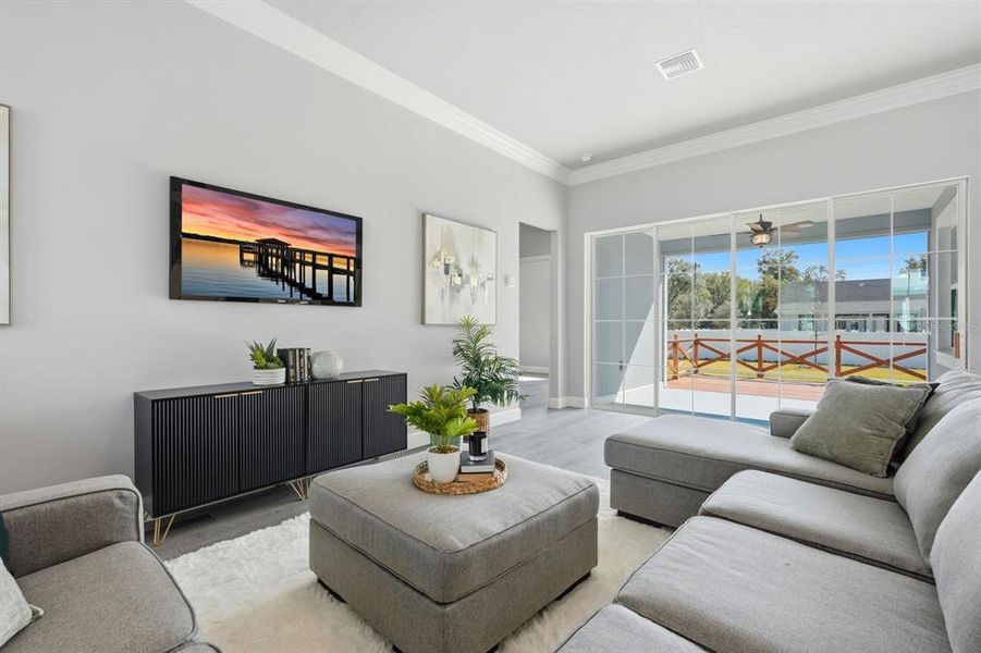 Furnished interior view inside a new home in , Lake Helen (Image 43).