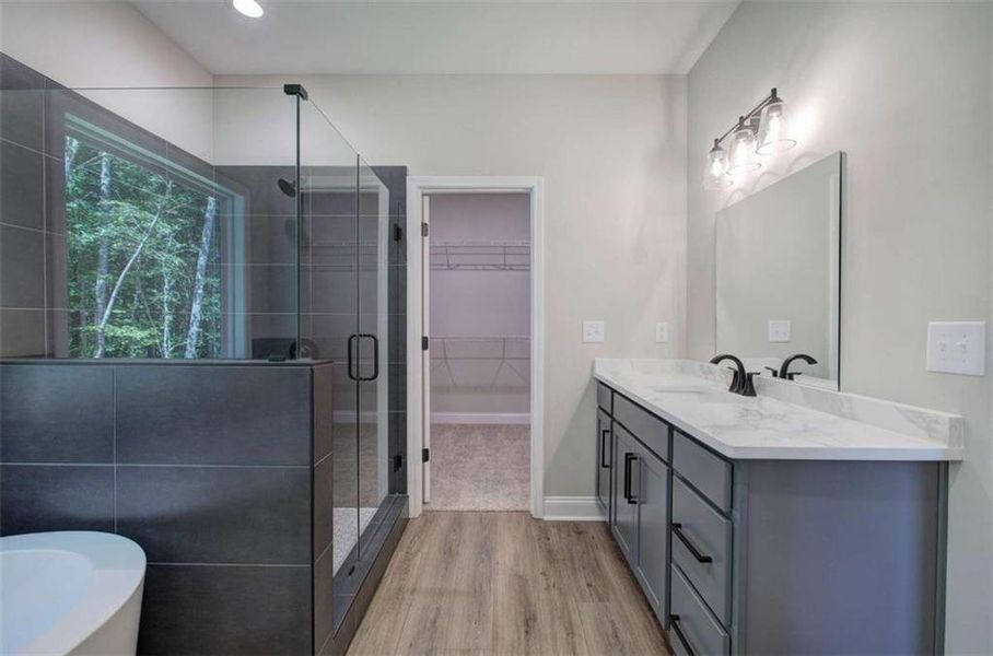 Furnished interior view inside a new home in , Temple (Image 4).