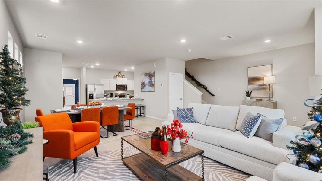 Furnished interior view inside a new home in Orchard Village, Fort Worth (Image 30).