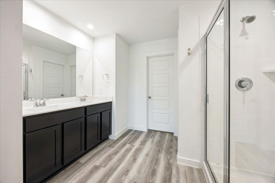 Furnished interior view inside a new home in City Gate North, Houston (Image 12).