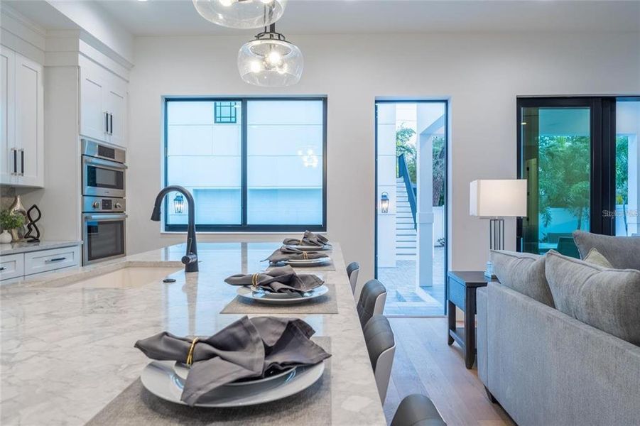 Furnished interior view inside a new home in , Sarasota (Image 49).
