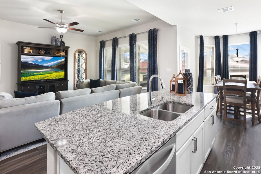 Furnished interior view inside a new home in Buffalo Crossing, Cibolo (Image 30).