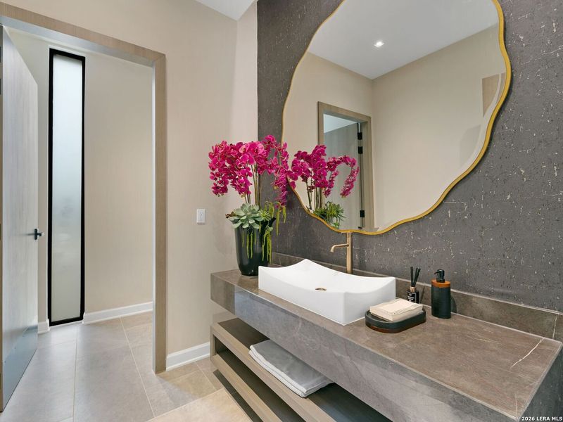 Furnished interior view inside a new home in , San Antonio (Image 45).