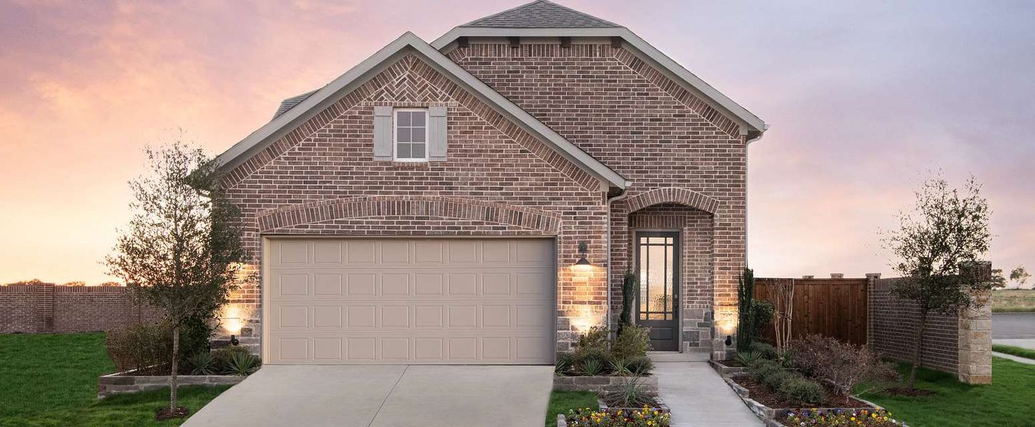 Representative exterior photo of a completed home built from the McKellar by Ashton Woods in Century Farms, Celina, TX (Image 19).