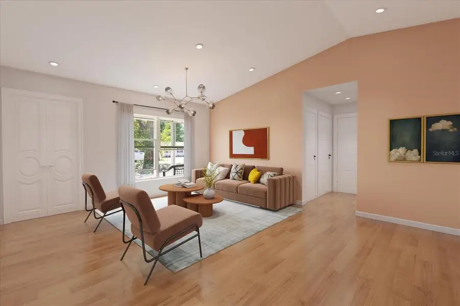 Furnished interior view inside a new home in , Ocala (Image 5).