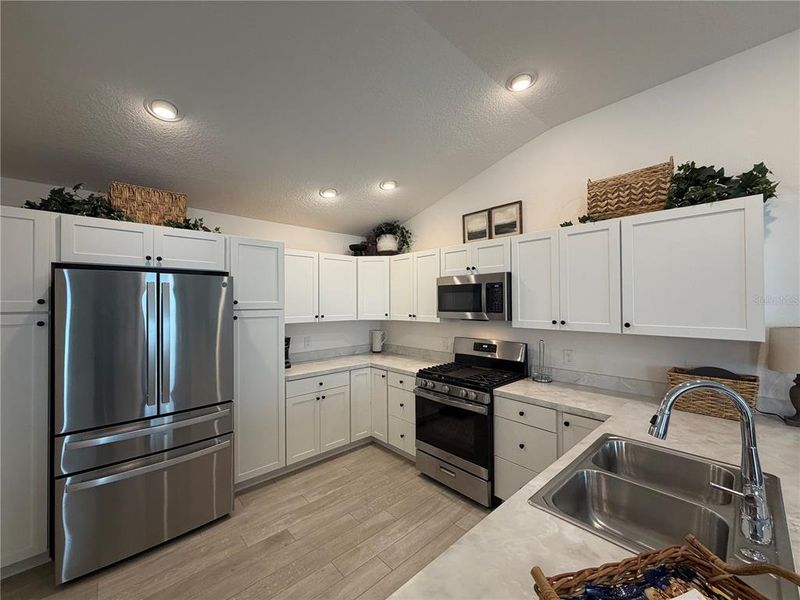 Furnished interior view inside a new home in , The Villages (Image 6).
