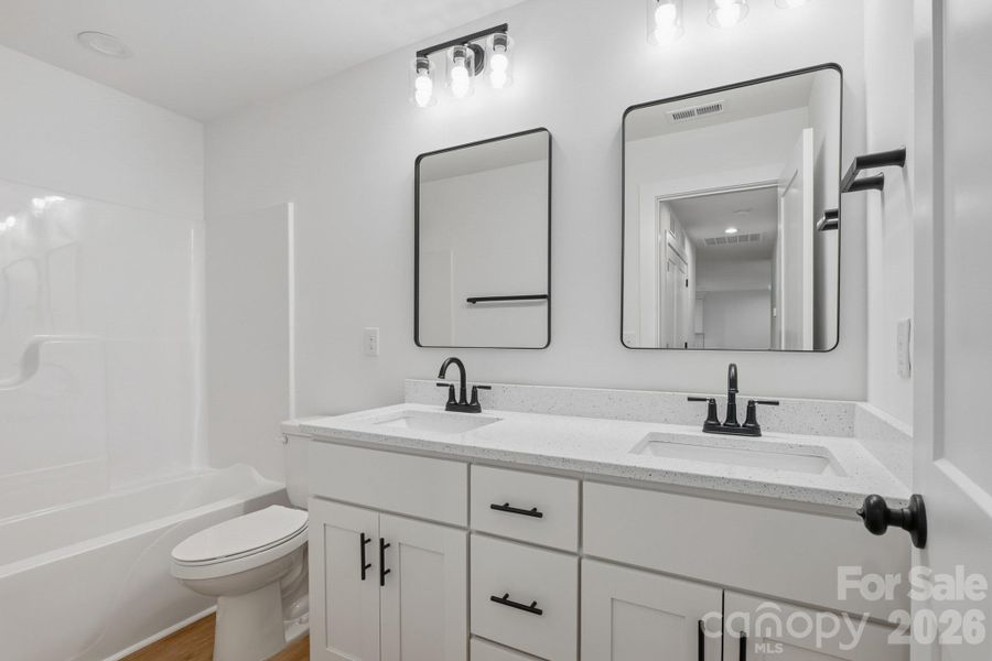 Furnished interior view inside a new home in , Statesville (Image 10).