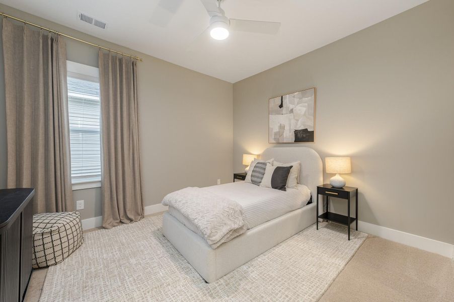 Furnished interior view inside a new home in Founder's Park, Summerville (Image 3). Furnished interior view inside a new home in Founder's Park, Summerville (Image 3).