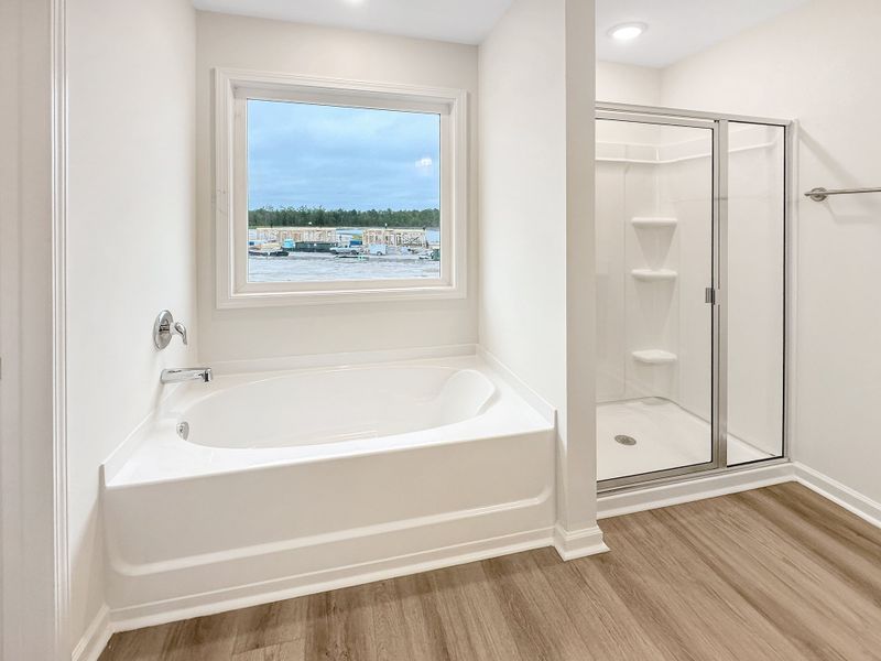 Furnished interior view inside a new home in Grand Reserve, Hinesville (Image 11).