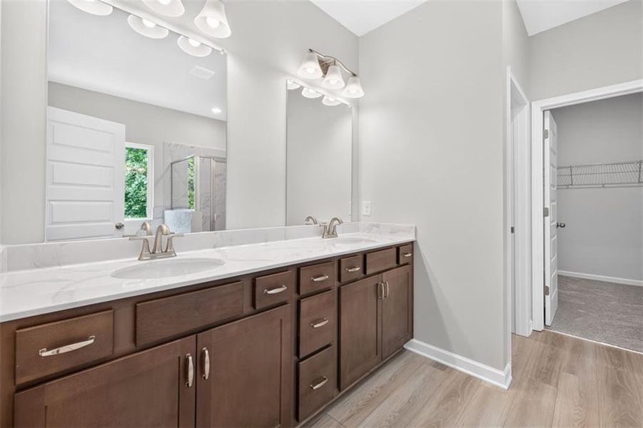 Furnished interior view inside a new home in Jones Ridge, Dallas (Image 14).