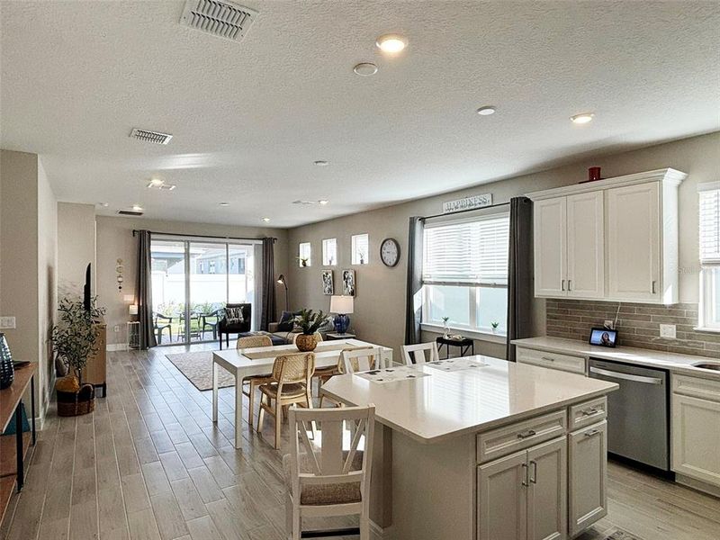 Furnished interior view inside a new home in Del Webb Oasis, Winter Garden (Image 30).