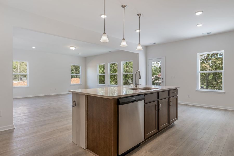 Furnished interior view inside a new home in Hampshire Hills, Columbia (Image 12).