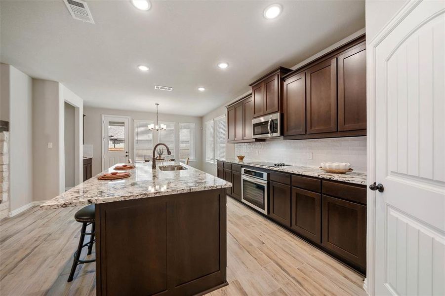 Furnished interior view inside a new home in Aero Vista, Caddo Mills (Image 8). Furnished interior view inside a new home in Aero Vista, Caddo Mills (Image 8).
