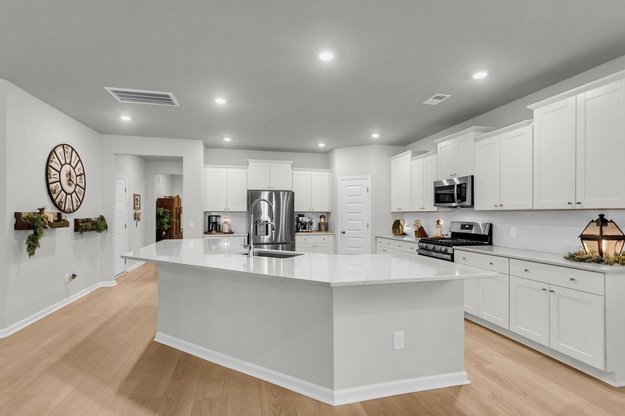 Furnished interior view inside a new home in Sweetgrass at Summers Corner: Arbor Collection, Summerville (Image 32).