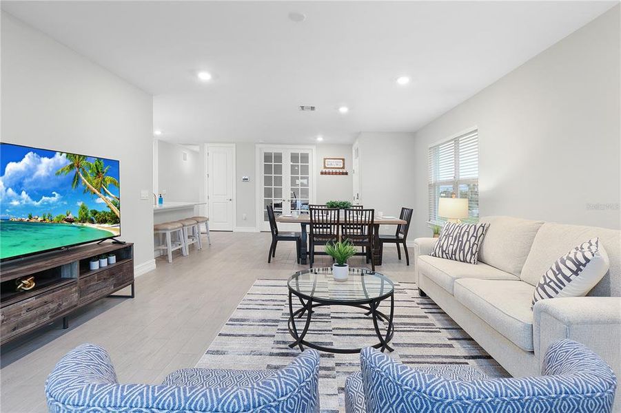 Furnished interior view inside a new home in , Punta Gorda (Image 10).