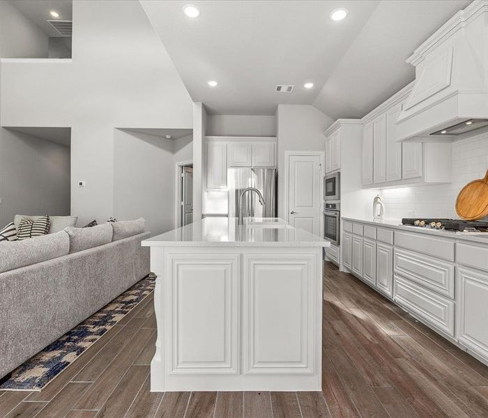 Furnished interior view inside a new home in The Lakes at Parks of Aledo, Aledo (Image 23).