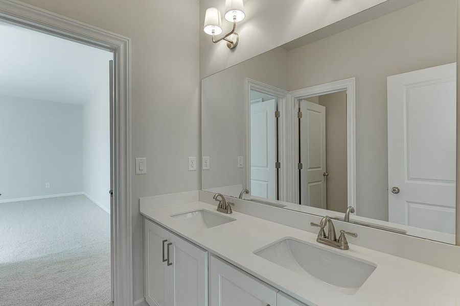 Furnished interior view inside a new home in , Buford (Image 24).