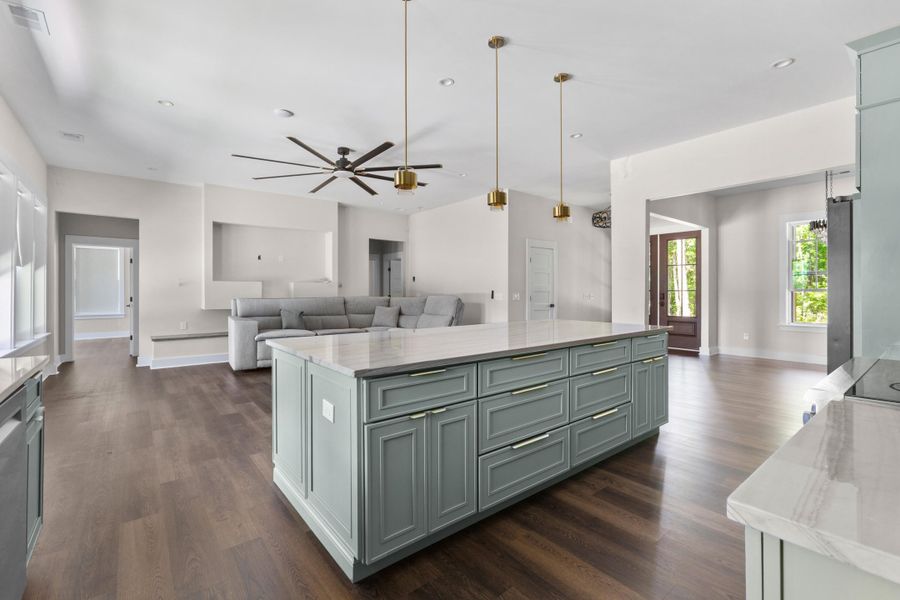 Furnished interior view inside a new home in , Walterboro (Image 3).