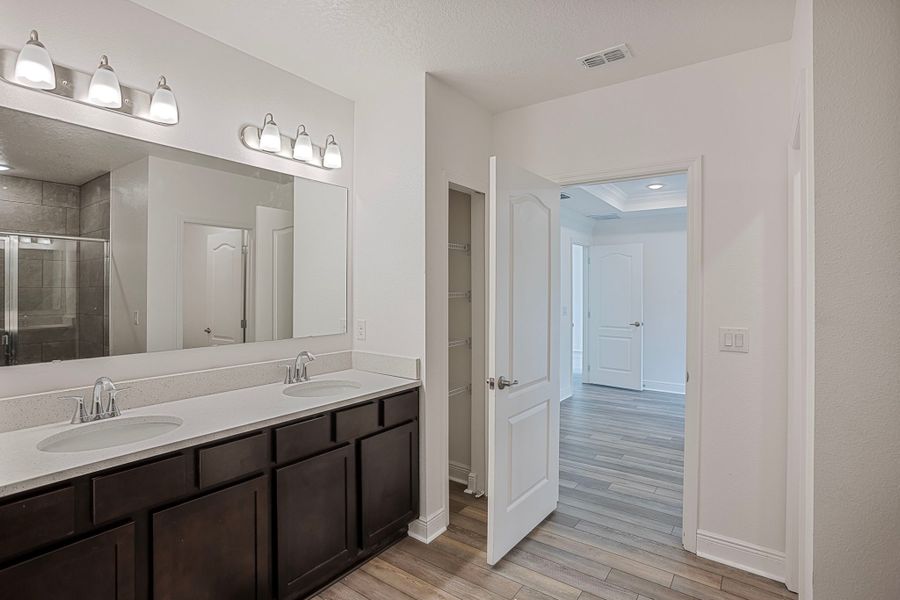 Representative furnished interior of a home built from the Ashton by Maronda Homes in Malabar Springs, Palm Bay (Image 9).