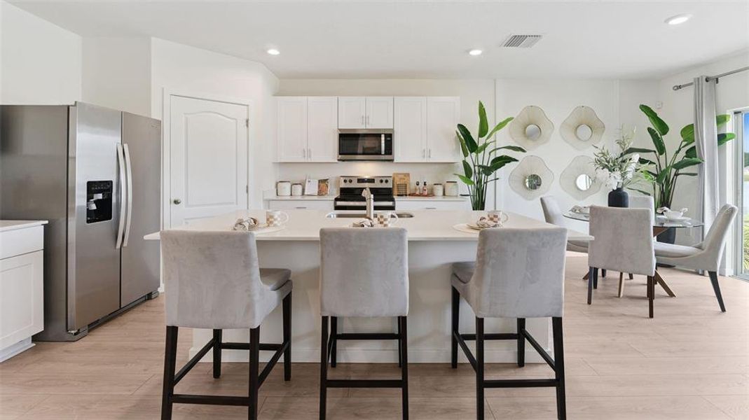 Furnished interior view inside a new home in Preston Cove, St. Cloud (Image 8).