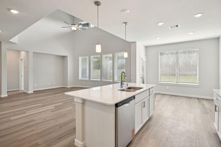 Photo is not of the actual home, but is an inspirational photo of builder’s model home and may depict options, furnishings, and/or decorator features that are not included