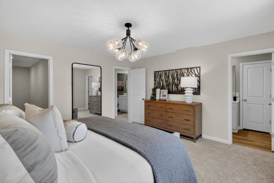 Furnished interior view inside a new home in , Ladson (Image 29).