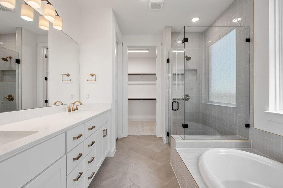 Furnished interior view inside a new home in Flora, Hutto (Image 5).