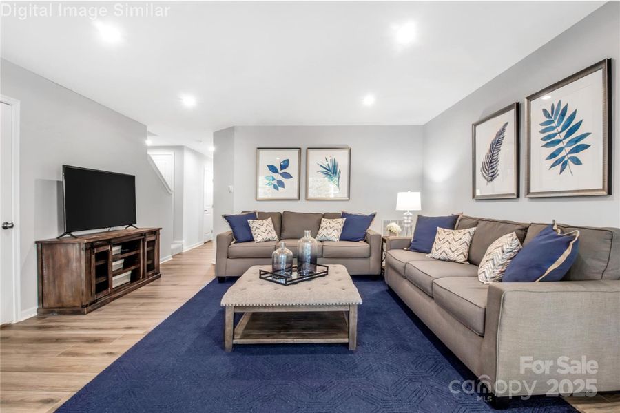 Furnished interior view inside a new home in , Kannapolis (Image 8).