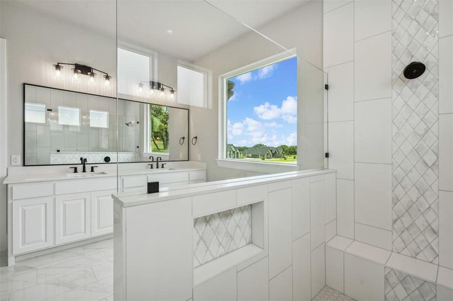 Furnished interior view inside a new home in , Weatherford (Image 10).