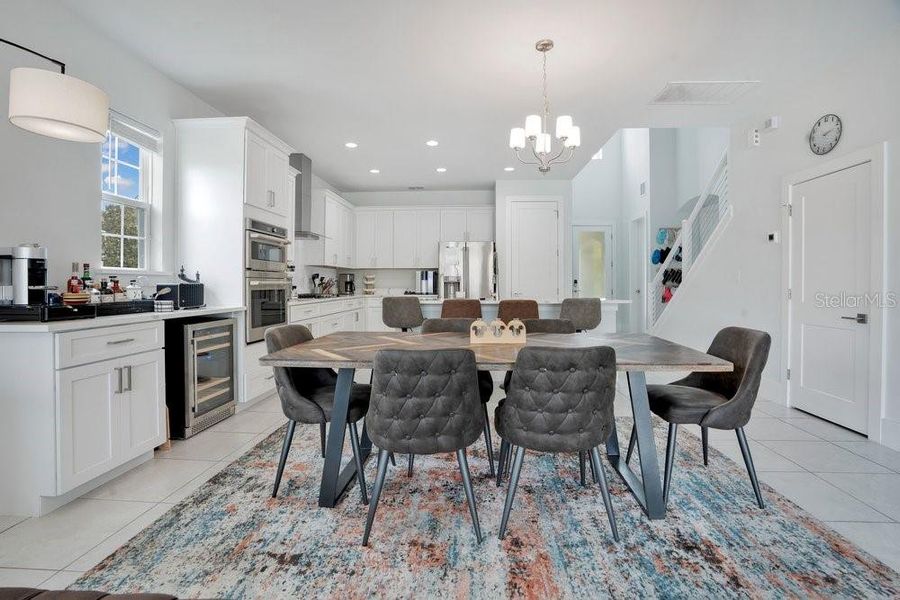 Furnished interior view inside a new home in , Reunion (Image 25).