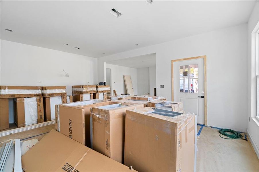 In-progress construction of a new home in , Gainesville, GA (Image 23).