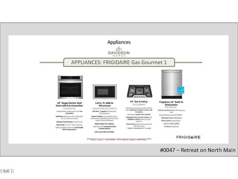 Sample of building materials used in homes in Retreat at North Main, Lillington (Image 21).