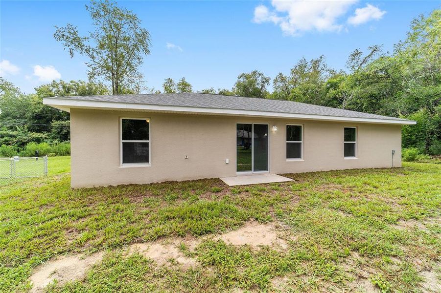 Exterior details and patio area of a home in , Ocala (Image 12).