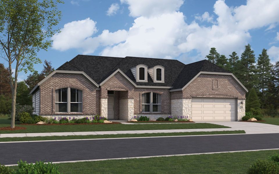 Rendering of floor plan. Colors and features may differ from shown representation.